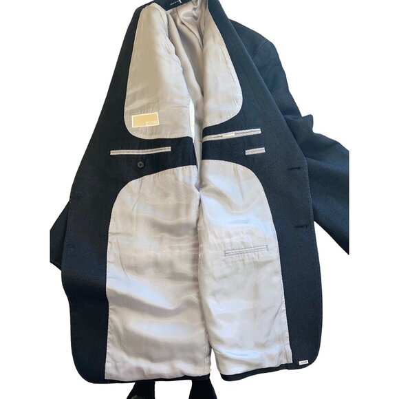 Michael Kors Mens Single-Breasted Blue Blazer 31" Length X 22" Chest - Picture 7 of 9